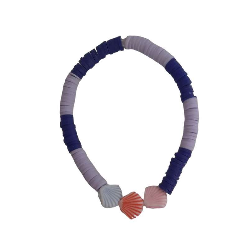 دستبند دخترانه مدل فیمو صدف دستبند دخترانه مدل فیمو صدف