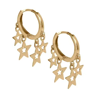 گوشواره طلا 18 عیار گالری مرجان مدل 0892