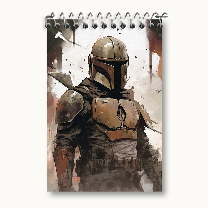 دفتر یادداشت 50 برگ خندالو مدل جنگ ستارگان (Star Wars) کد F501