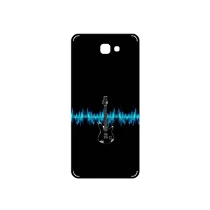 MAHOOT Electric Guitar Cover Sticker for Samsung Galaxy J7 Prime