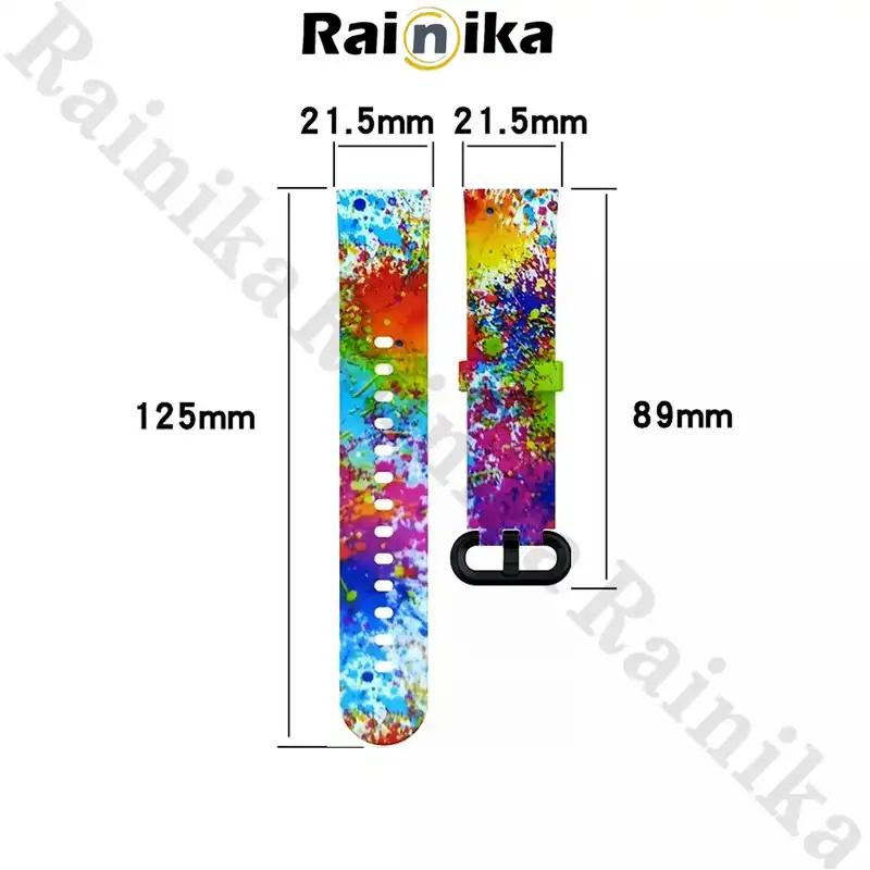 بند رینیکا مدل Full color مناسب برای مچ بند هوشمند شیائومی Mi Watch Lite