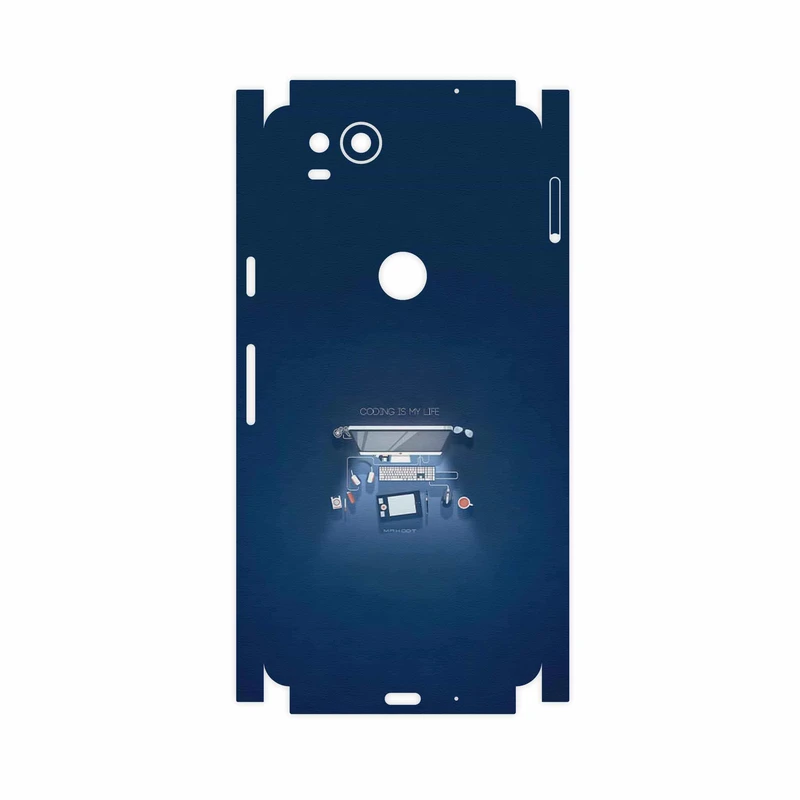 برچسب پوششی ماهوت مدل Programming 3-FullSkin مناسب برای گوشی موبایل گوگل Pixel 2