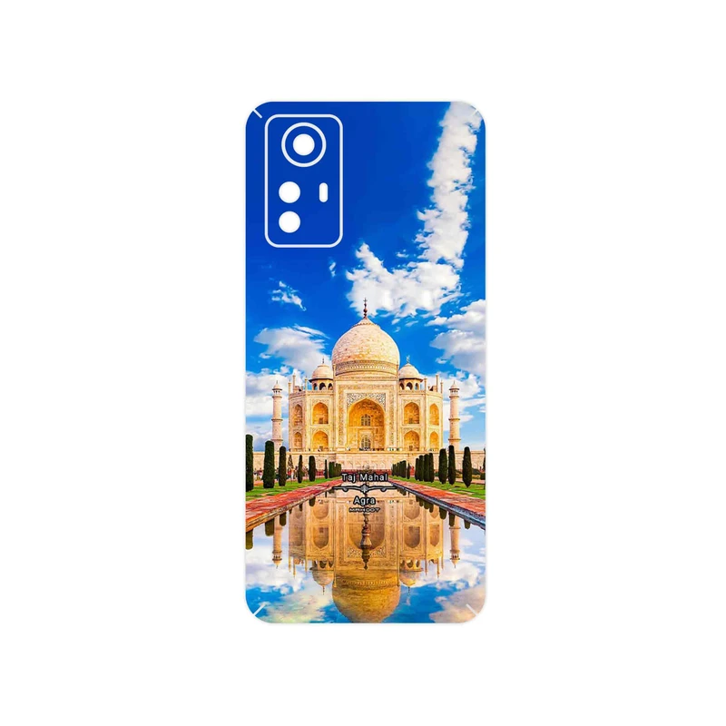 برچسب پوششی ماهوت مدل The Taj Mahal مناسب برای گوشی موبایل شیائومی Redmi Note 12S