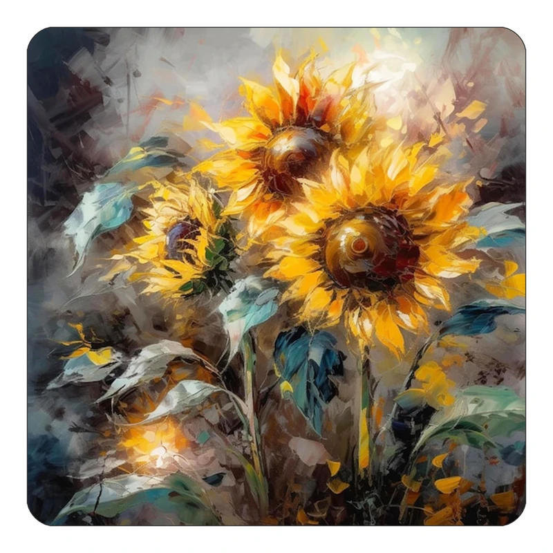 مگنت کاکتی طرح نقاشی رنگ روغن مدل mp72370