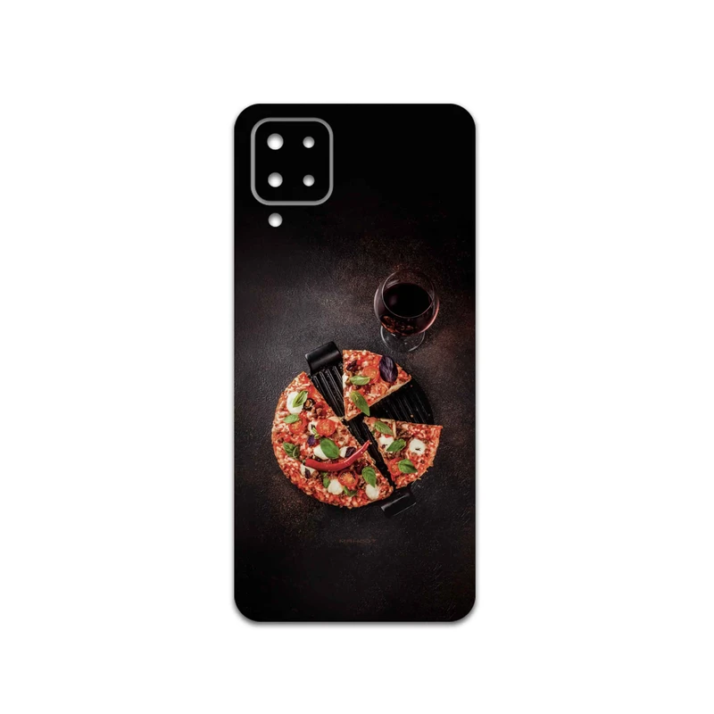 برچسب پوششی ماهوت مدل Pizza مناسب برای گوشی موبایل سامسونگ Galaxy F12