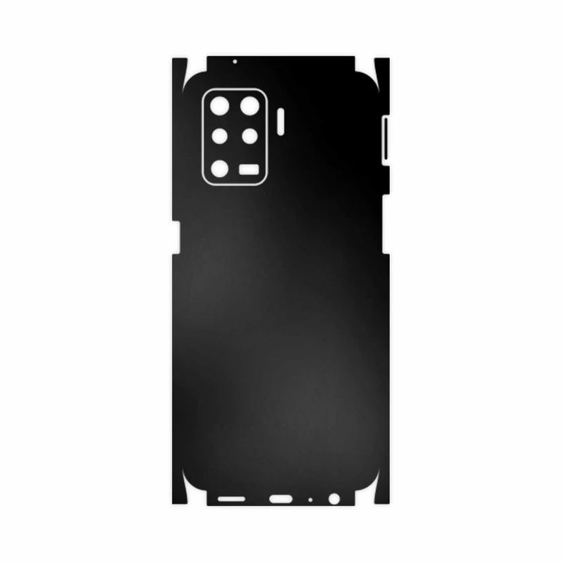 برچسب پوششی ماهوت مدل Matte-Black-FullSkin مناسب برای گوشی موبایل اپو A94 4G