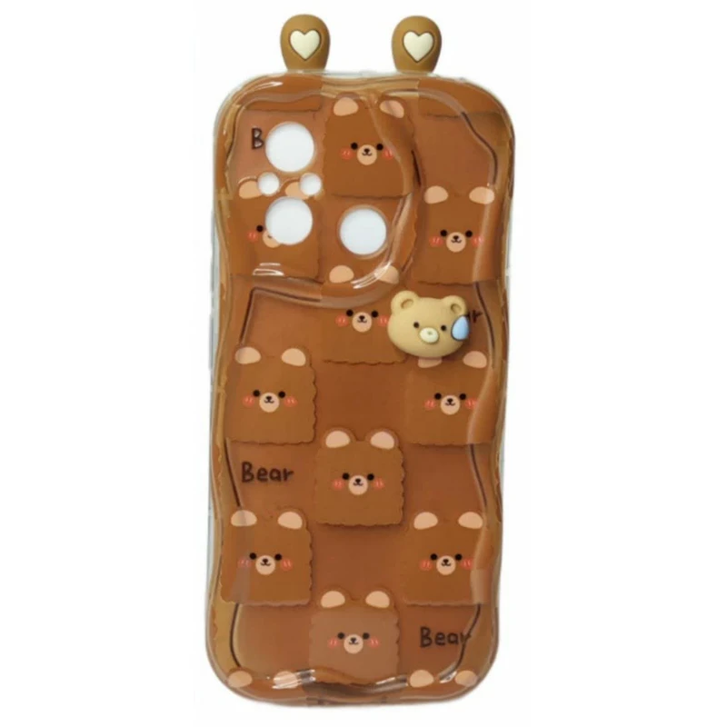 کاور قاب آوش طرح عروسکی مدل 406aa مناسب برای گوشی موبایل شیائومی REDMI 12C