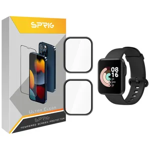 محافظ صفحه نمایش نانو اسپریگ مدل SPG مناسب برای ساعت هوشمند شیائومی Mi Watch Lite بسته دو عددی