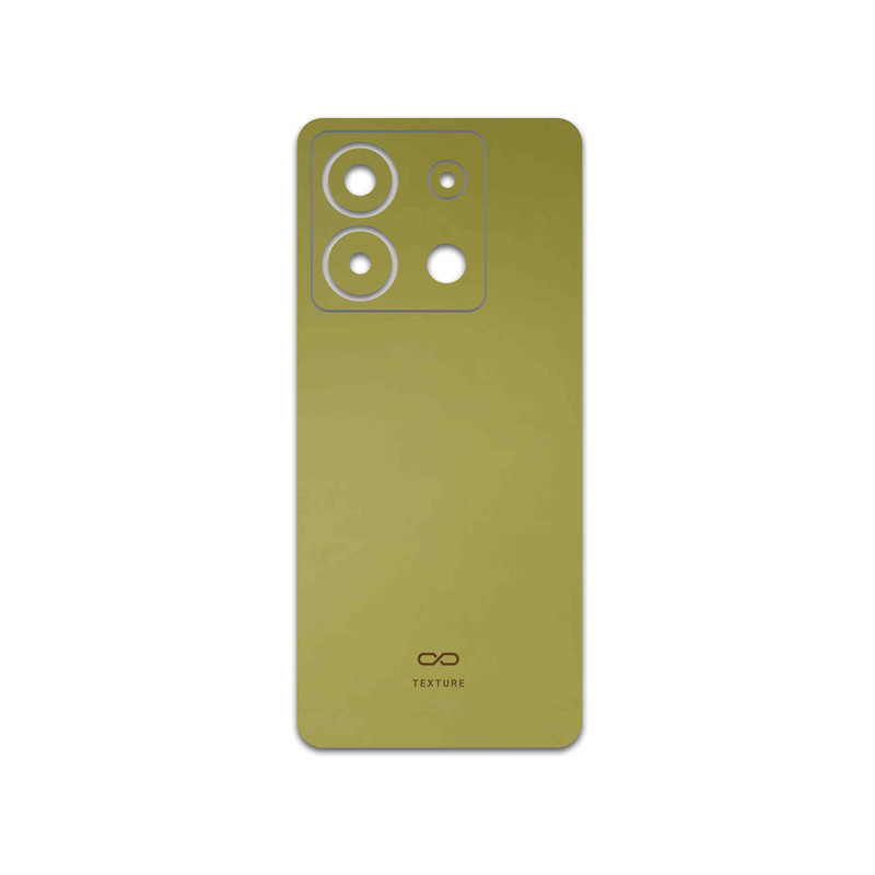 برچسب پوششی ماهوت مدل Matte-Gold مناسب برای گوشی موبایل شیائومی Redmi Note 13 Pro 5G