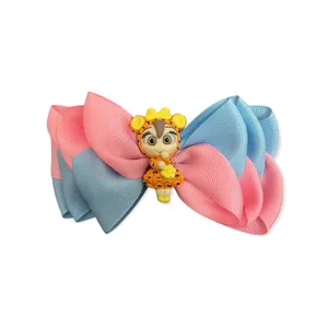 گیره مو دخترانه مدل زنبق