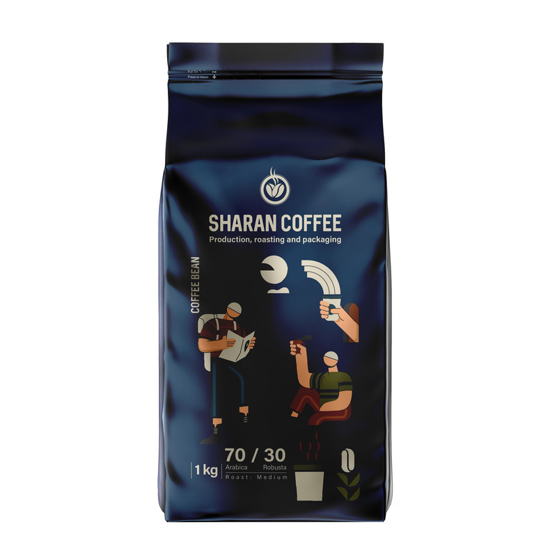 دانه قهوه ترکیبی فایتر شاران - 1 کیلوگرم 