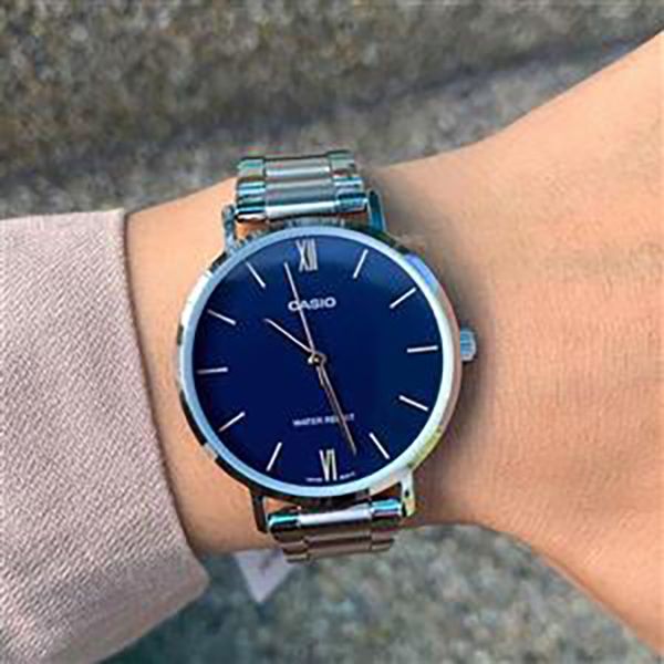 ساعت مچی عقربه ای زنانه کاسیو مدل LTP-VT01D-2BUDF - - 3