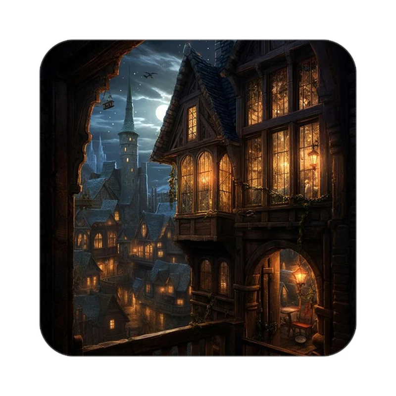 زیر لیوانی کاکتی طرح هری پاتر Harry Potter مدل mp43784