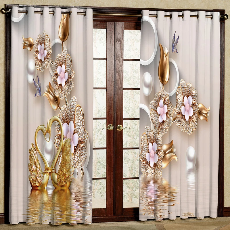 پرده مدل مخمل پانچی کد 2000aT2 سایز 200x140 سانتی متر