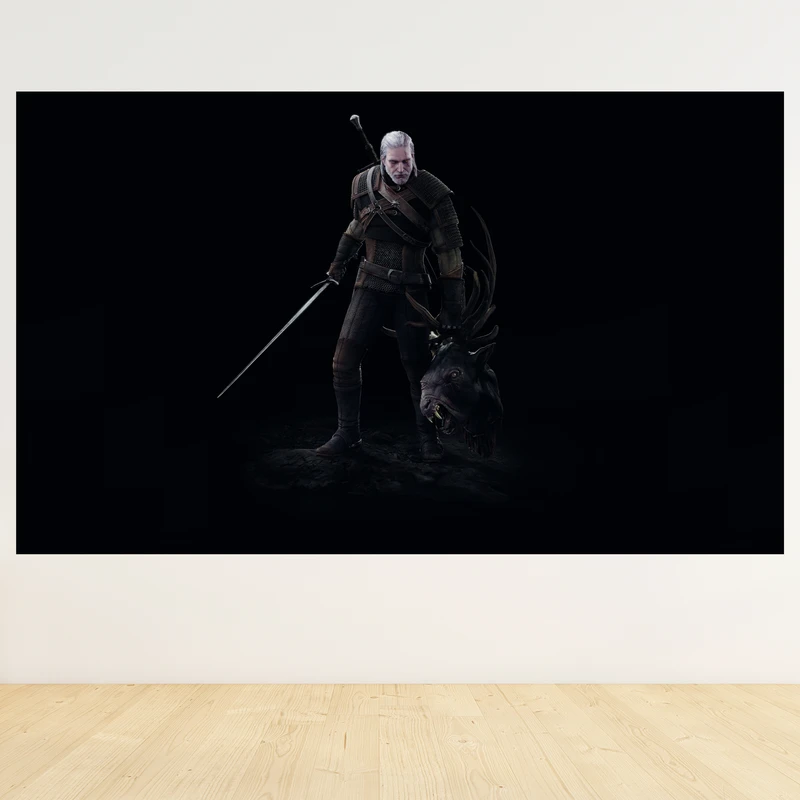 تابلو شاسی مدل گیمینگ gaming بازی ویچر Witcher کد 1063