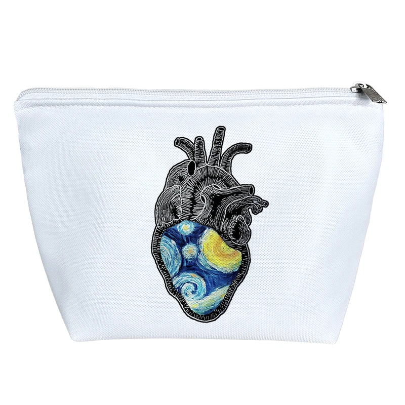 کیف لوازم آرایش دخترانه خندالو مدل ونسان ونگوگ کد 2181