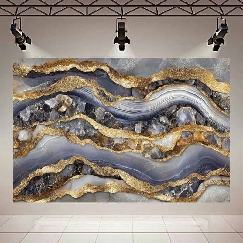 پوستر طرح مخمل رگه ای مدل مدرن کد AR303068