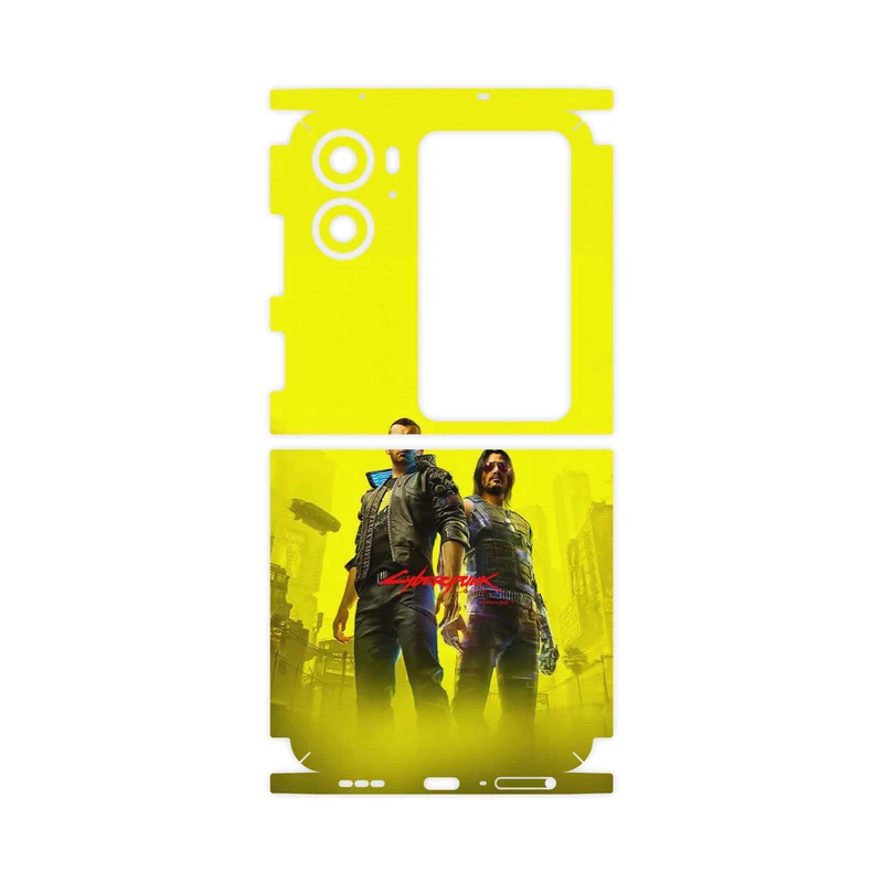 برچسب پوششی ماهوت مدل Cyberpunk Game Series-FullSkin مناسب برای گوشی موبایل اپو Find N2 Flip
