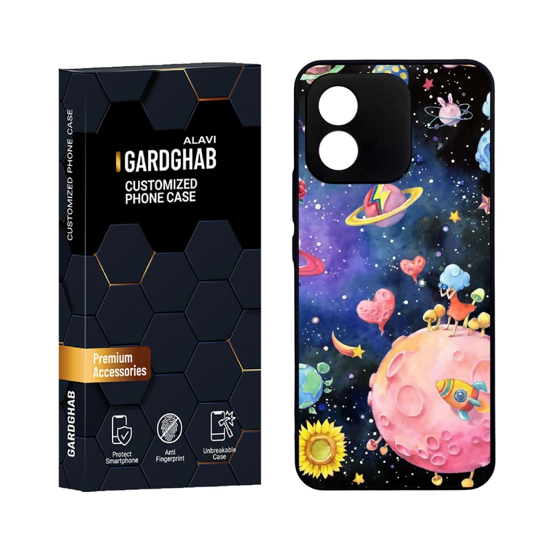 کاور گارد قاب علوی مدل دورژله ای فانتزی مناسب برای گوشی موبایل آنر X5 4G