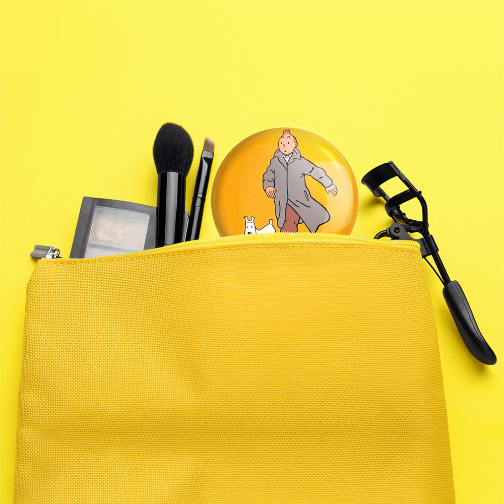 آینه جیبی خندالو مدل ماجراهای تن تن  کد 3345