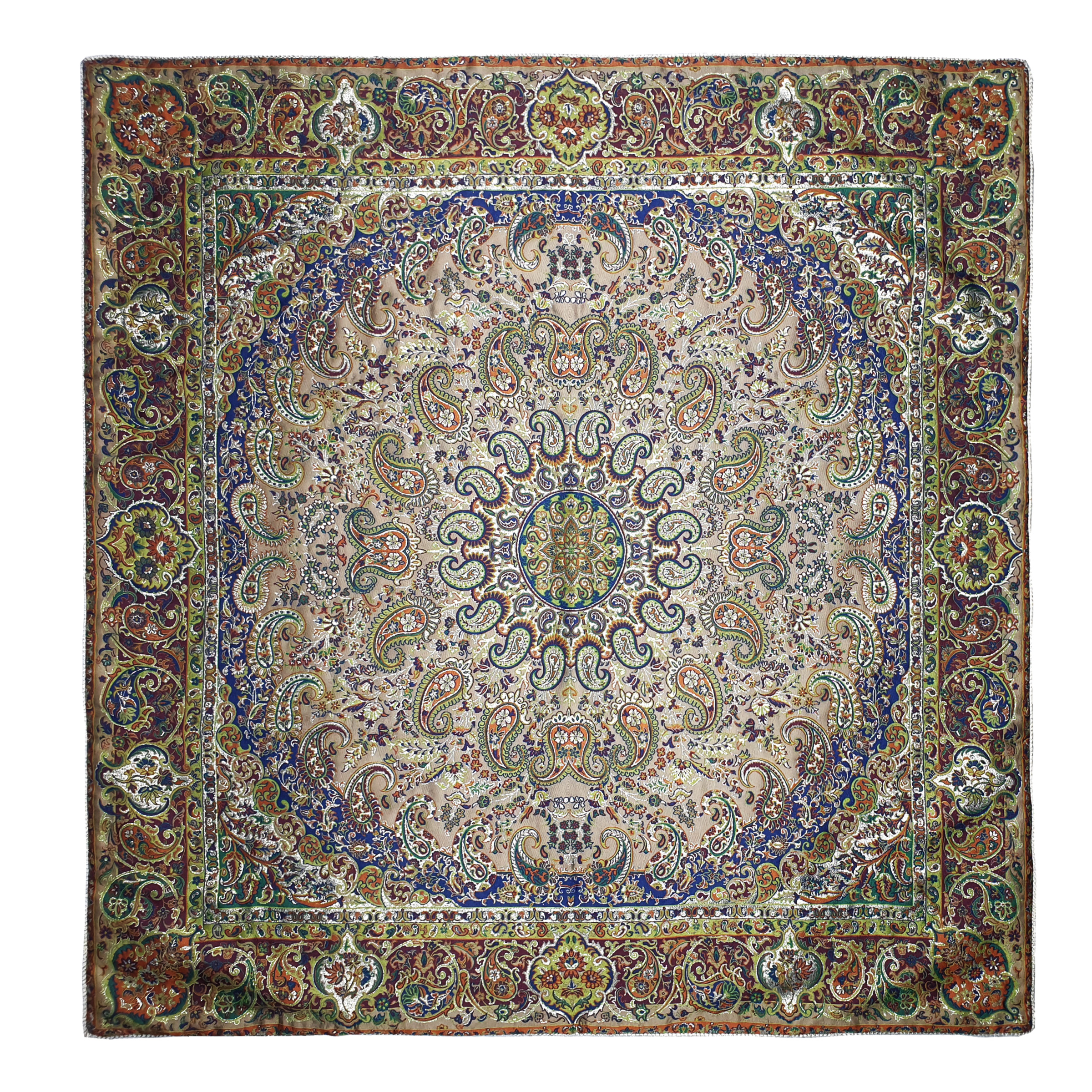  رومیزی ترمه مدل خورشید کد GS1-1