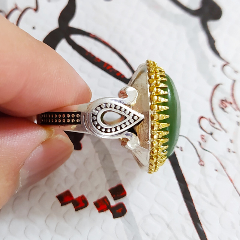 انگشتر نقره مردانه مدل 32 کد B1016