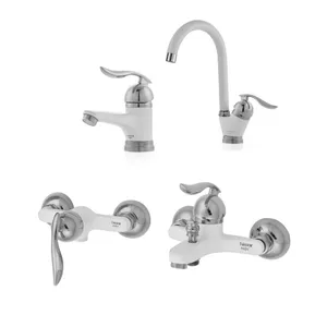  ست شیرآلات ترنم مدل قهرمان تپس پلاس کدSK مجموعه 4 عددی 