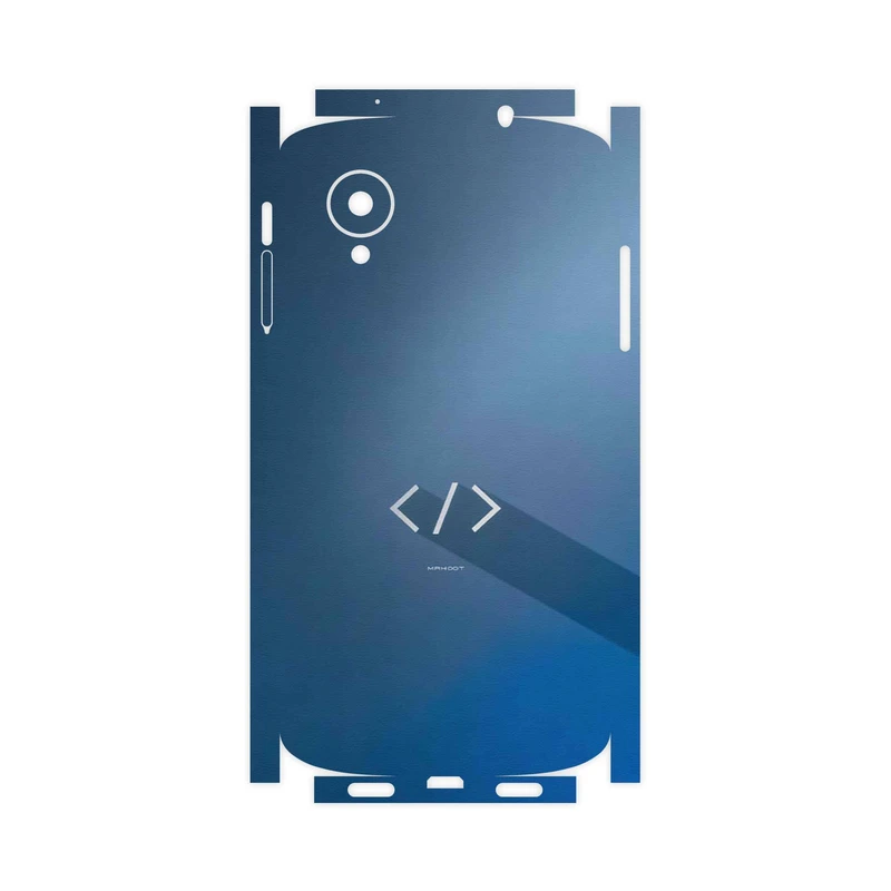 برچسب پوششی ماهوت مدل Minimal Coding icon-FullSkin مناسب برای گوشی موبایل گوگل Nexus 5