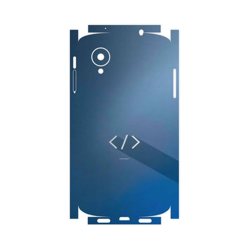 برچسب پوششی ماهوت مدل Minimal Coding icon-FullSkin مناسب برای گوشی موبایل گوگل Nexus 5
