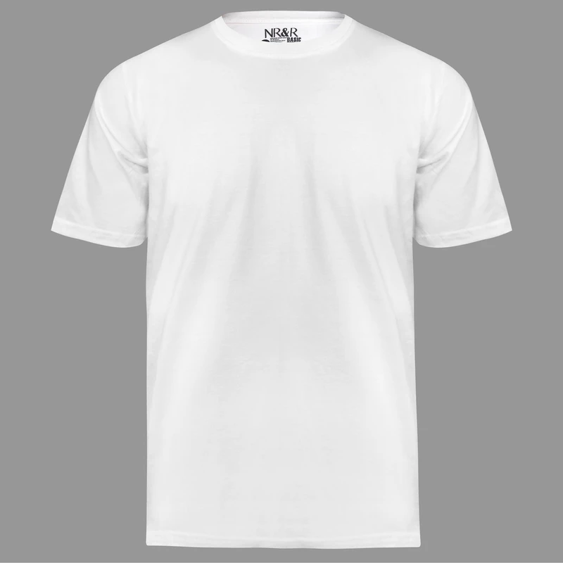 تی‌شرت آستین کوتاه مردانه مدل پنبه ای کد5317-T-NR&R
