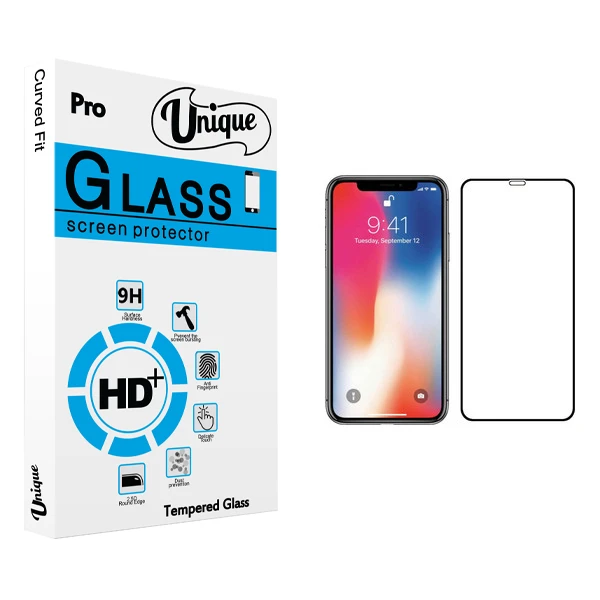 محافظ صفحه نمایش يونيک مدل +Clear مناسب برای گوشی موبایل اپل iPhone X