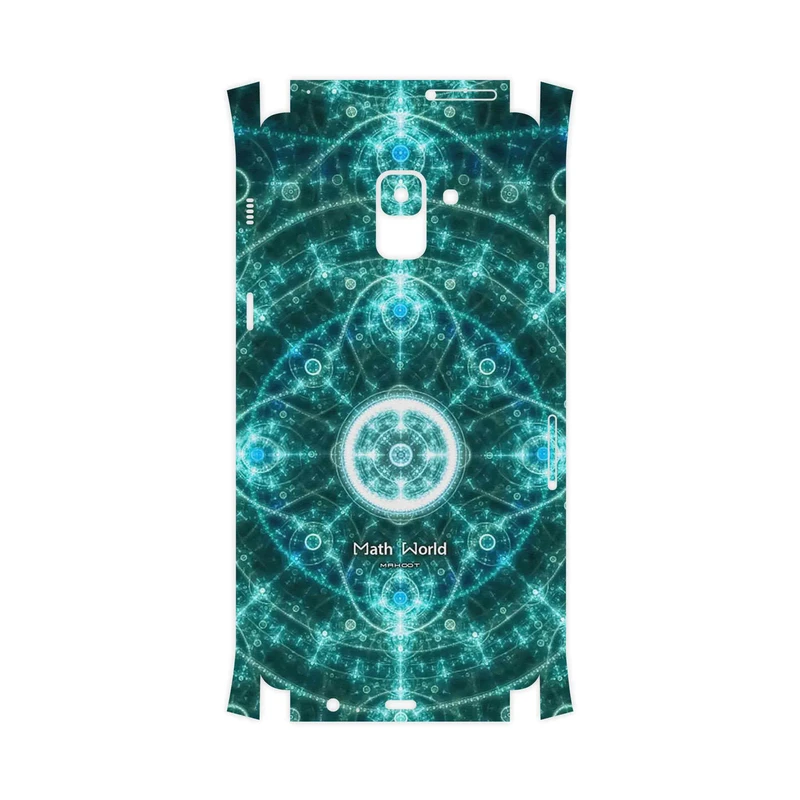 برچسب پوششی ماهوت مدل Mathematical Geometric Shape 4-FullSkin مناسب برای گوشی موبایل سامسونگ Galaxy A8 Plus 2018