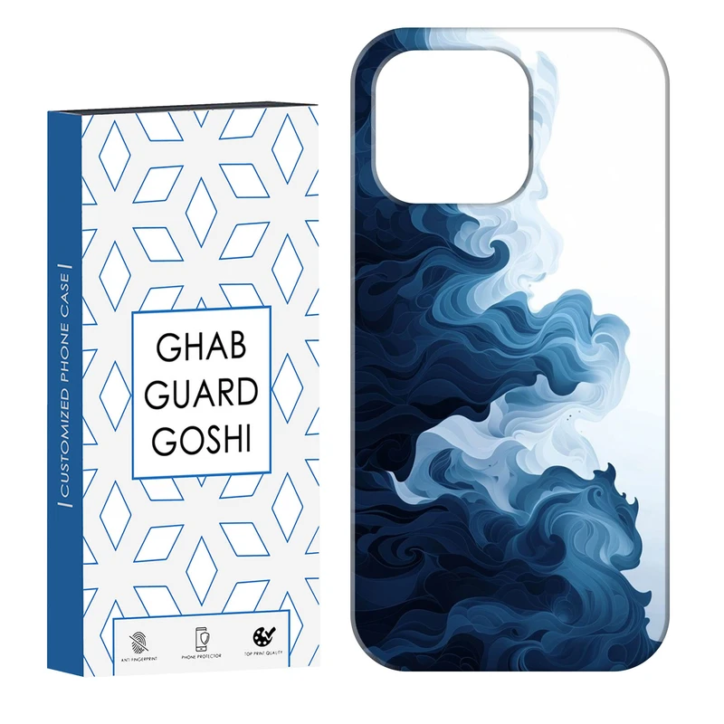 کاور قاب گارد گوشی طرح آبرنگی کد Dimo-174 مناسب برای گوشی موبایل اپل IPHONE 16 PRO   