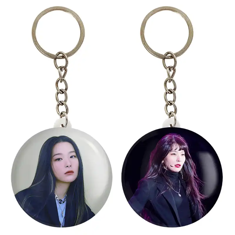 جاکلیدی خندالو مدل سولگی گروه رد ولوت Red Velvet کد 1961919621 مجموعه 2 عددی