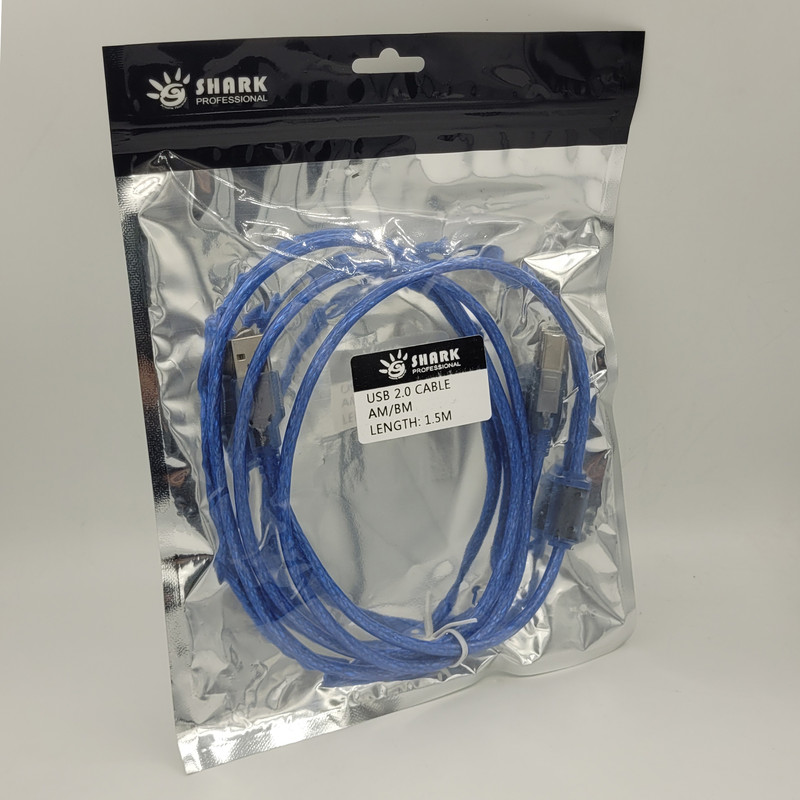 کابل USB پرینتر شارک مدل AM-BM طول 1.5 متر 3
