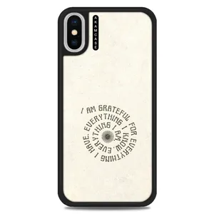 AKAM AMC-WAX-QOUTES16 Cover For Apple iPhone X/Xs