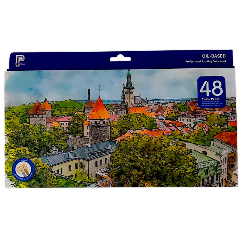 مداد رنگی 48 رنگ پرودون مدل 711