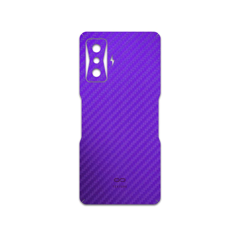 برچسب پوششی ماهوت مدل Purple-Fiber مناسب برای گوشی موبایل شیائومی Redmi K50 Gaming