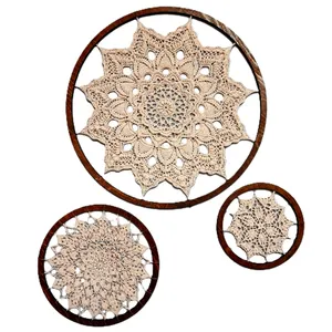 دیوارکوب بافتنی مدل دریم کچر کد R23 مجموعه 3 عددی