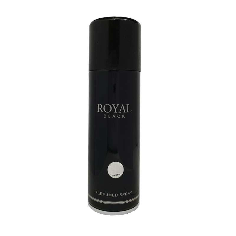 اسپری مردانه الگانت مدل ROYAL BLACK حجم 200 میلی لیتر