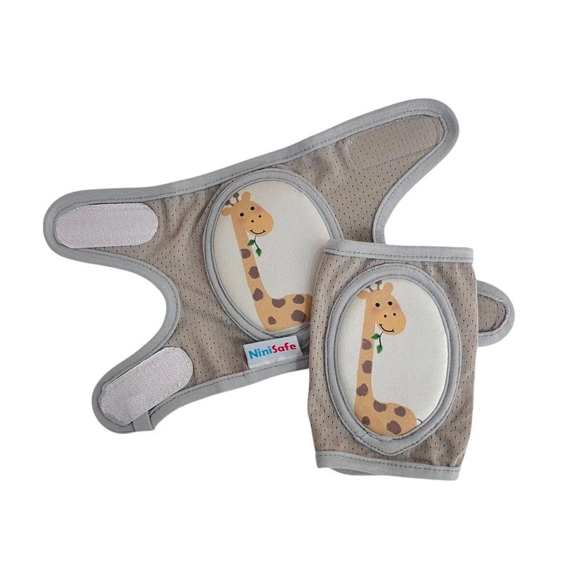 زانوبند کودک نی نی سیف مدل زرافه 2 مجموعه 2 عددی