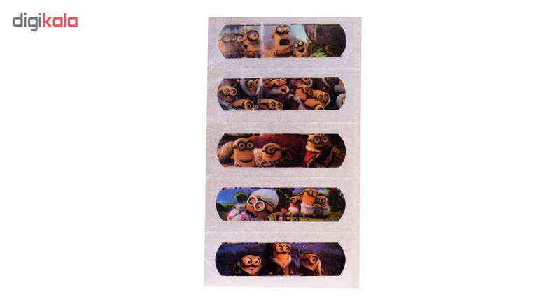چسب زخم طرح مینیون کد 150 بسته 5 عددی چسب زخم طرح مینیون کد 150 بسته 5 عددی