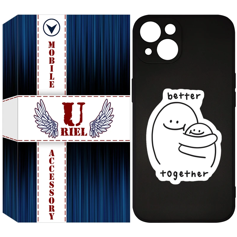 کاور یوریل مدل KSH کد 90 طرح Together مناسب برای گوشی موبایل اپل iPhone 13