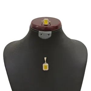 نیم ست نقره زنانه سلین کالا مدل شرف الشمس کد ce-shams6