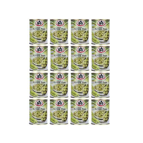 کنسرو نخود سبز یک و یک - 370 گرم مجموعه 12 عددی