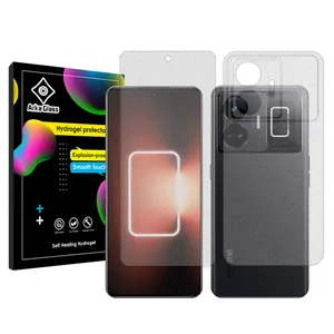 Arka Glass Tough model matte screen protector suitable for Realme GT3 mobile phone along with the back of the phone protector