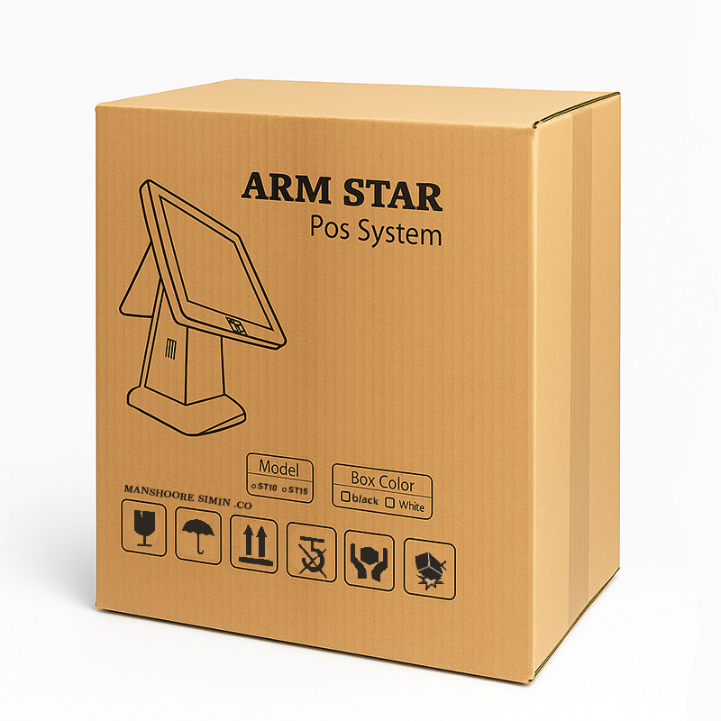 صندوق فروشگاهی لمسی ربوار مدل ARMSTAR15 Pro