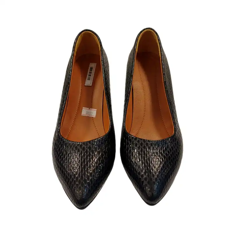 کفش زنانه مدل چرم نوک تیز