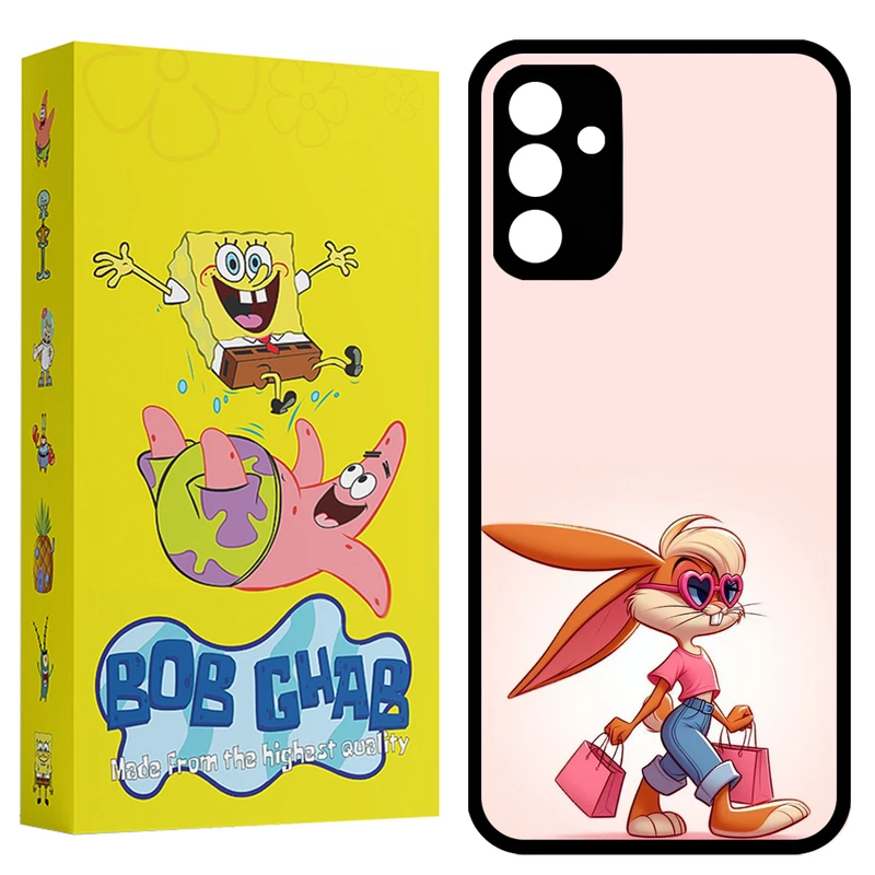 کاور باب قاب طرح خرگوش مدل BCPA34 مناسب برای گوشی موبایل سامسونگ Galaxy A34 5G