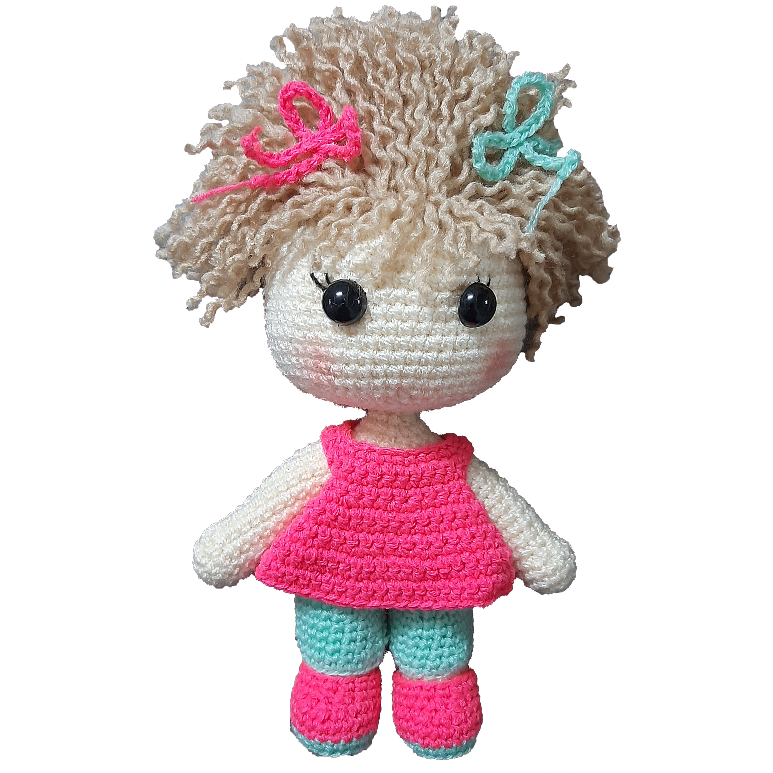 عروسک بافتنی  کد ۲۰